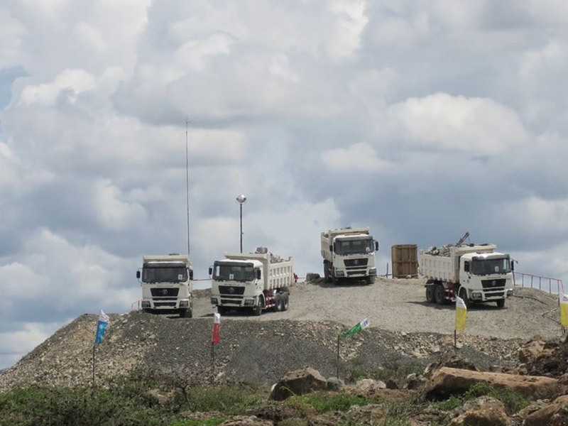 SHACMAN Kenya's Mombasa-Nairobi Railway Project