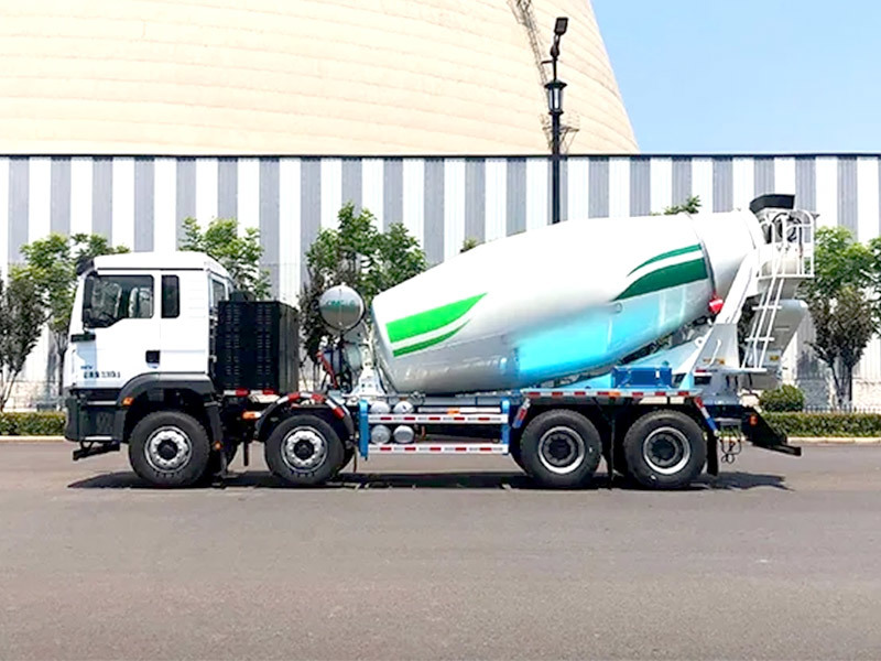 Shacman Electric Concrete Mixer Truck in Peru Eco-Friendly Choice for Heavy Duty Hauling