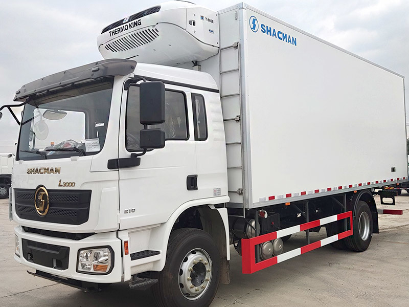 Shacman 4x2 210HP Refrigerator L3000 Freezer Refrigerated Truck for sale