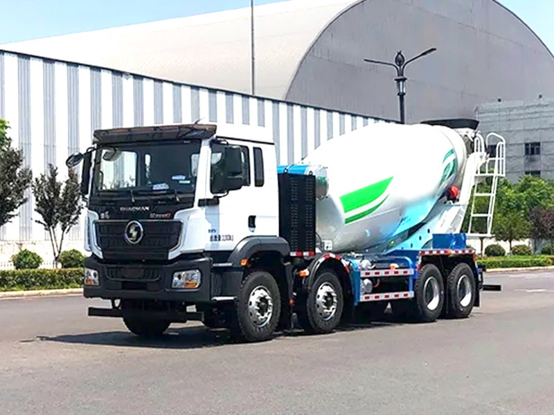 Shacman Electric Concrete Mixer Truck in Peru Eco-Friendly Choice for Heavy Duty Hauling