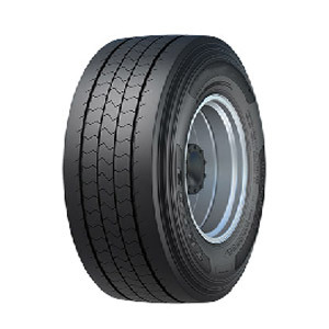 Wide base trailer tire with good wear Wide base trailer tire with good wear