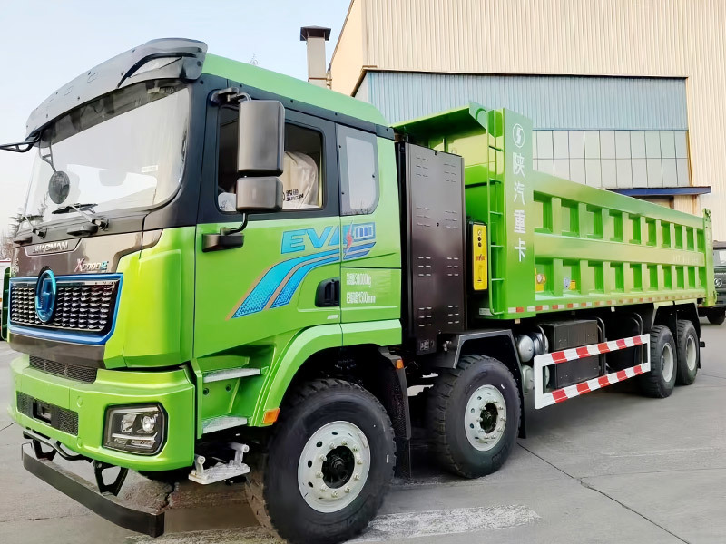 Shacman X5000E Dump Truck 8X4 New Energy Short-distance Transportation