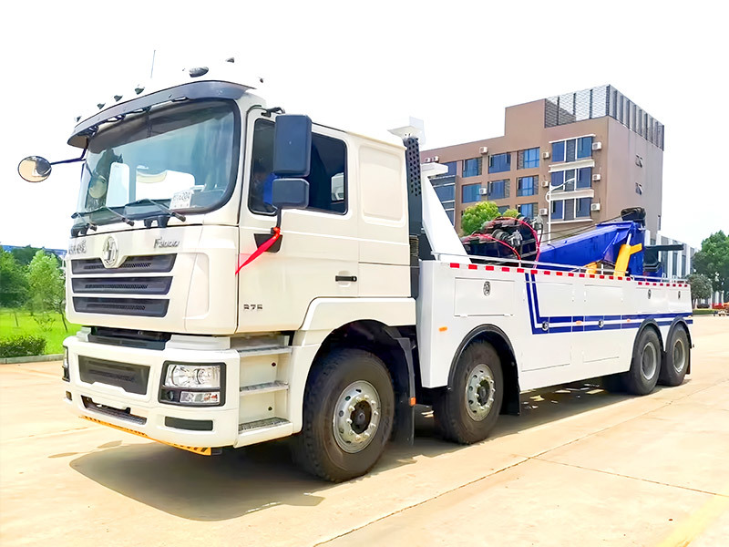 Shacman F3000 12 Wheels 8x4 Twin Steer 20 Tons 25 Tons Wrecker Tow Truck For Sale In Tanzania