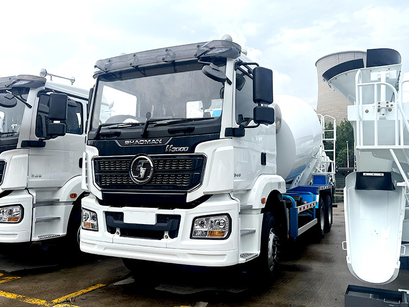 Shacman H3000 6x4 Concrete Cement Mixer 10Tyre Truck 10CBM Capacity New Shacman Concrete Mixer