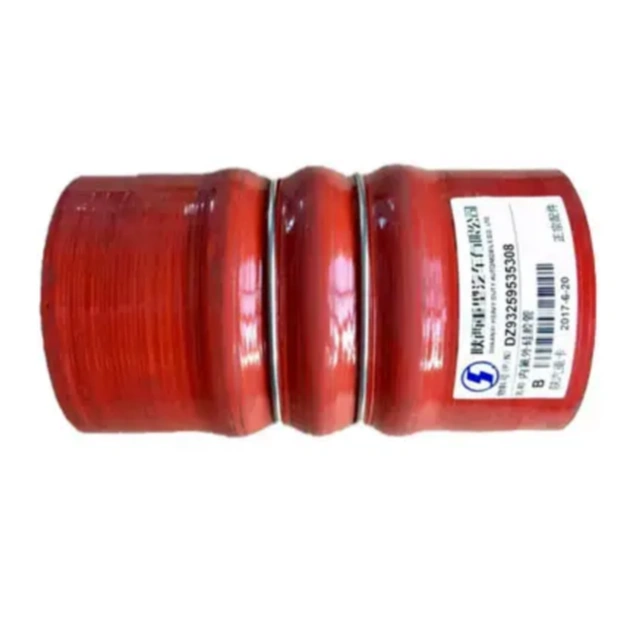 Shaanxi Heavy Truck Radiator Hoses - Part Numbers 199100530130, DZ93259534004, DZ93259535804, DZ93259535815