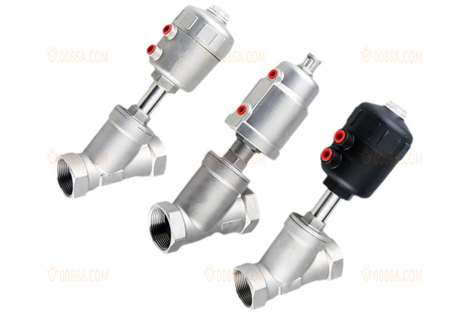 Angle seat valve