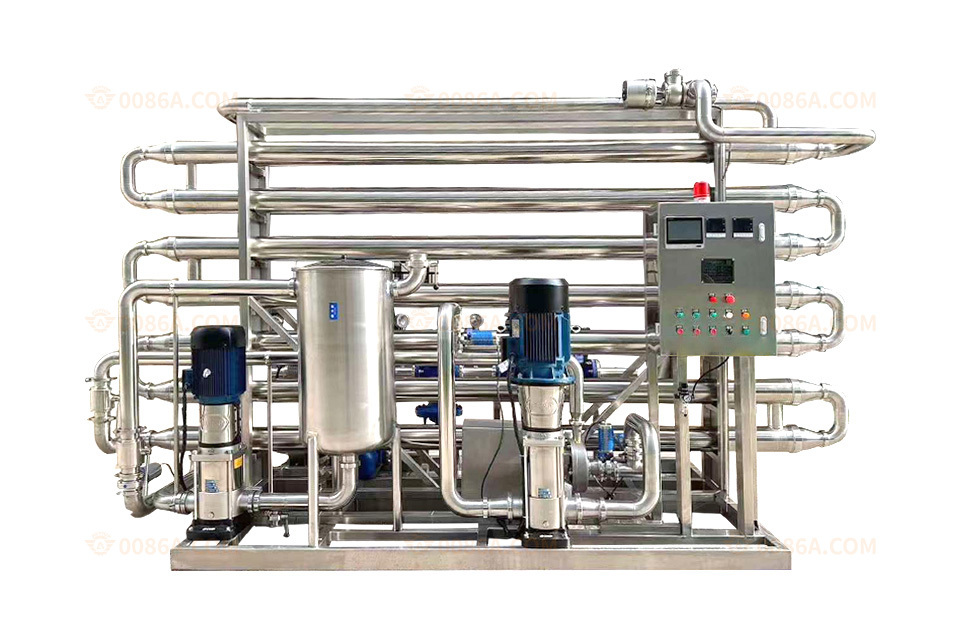 Tubular enzyme killer/preheater