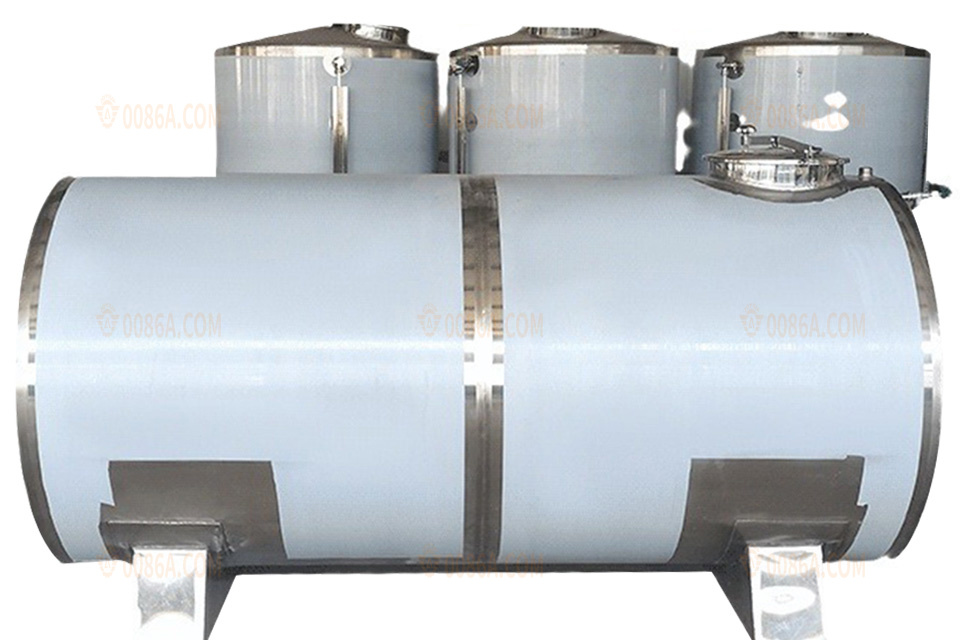 Circular horizontal tank
