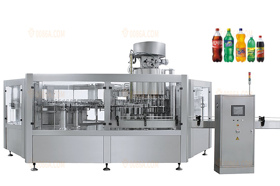 Four-in-one PET filling and capping machine