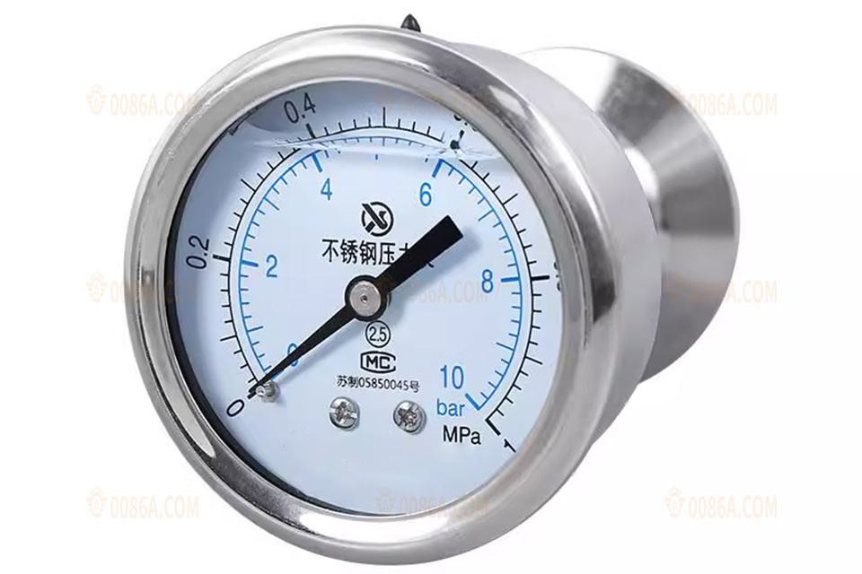 Sanitary pressure gauge