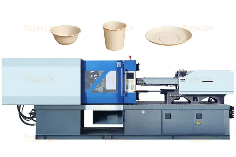 Plastic cup/bowl injection molding machine