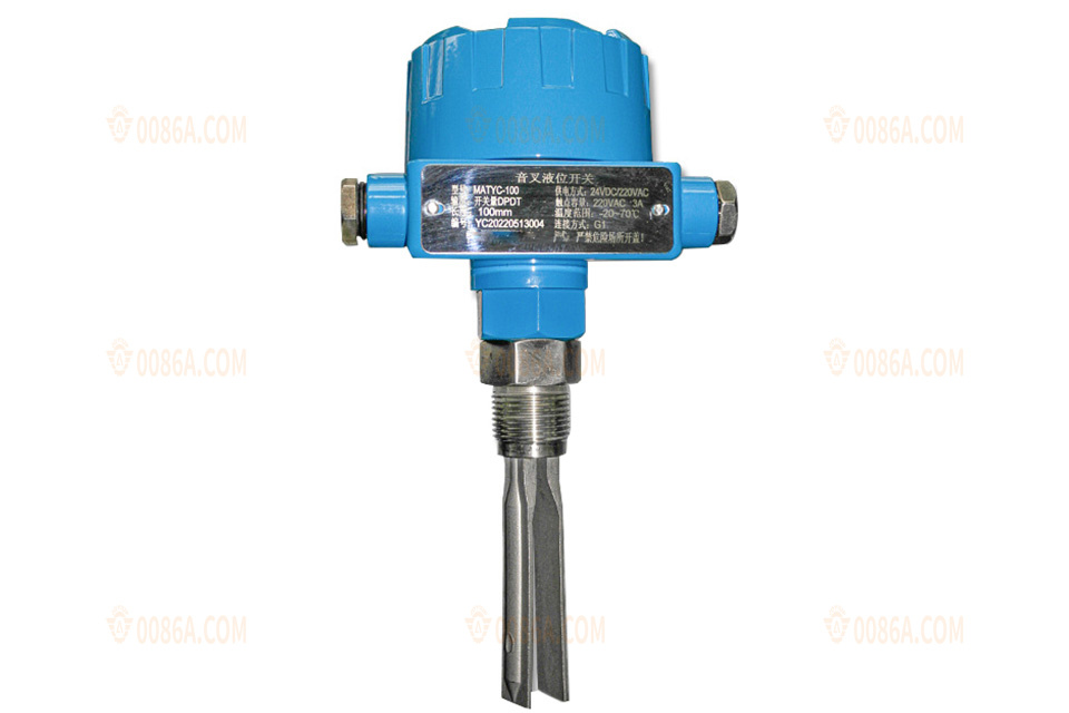 Sanitary level sound difference liquid level sensor
