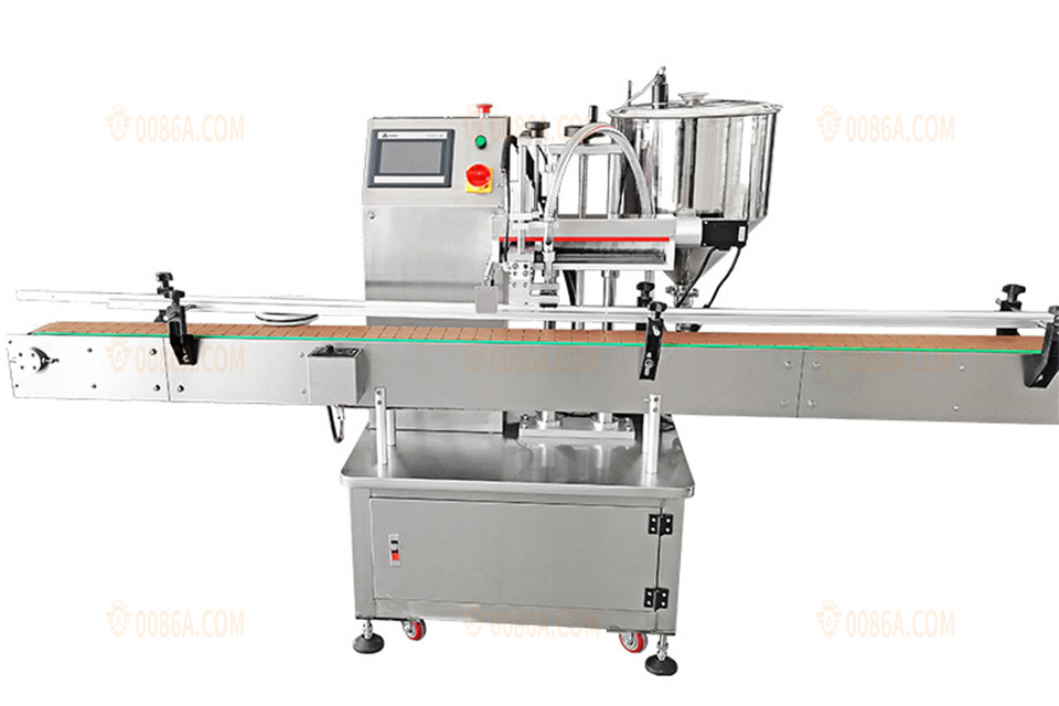 Follow-up glass bottle filler