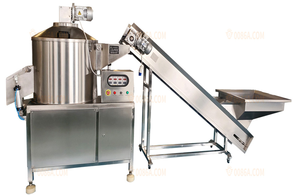 Continuous scraper peeler