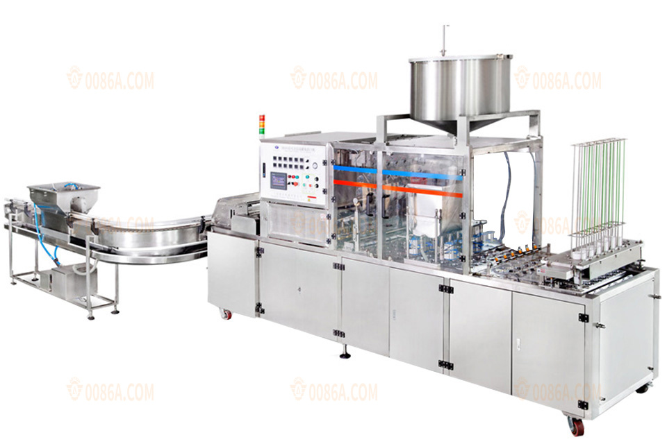 Cup filling and sealing machine capping machine