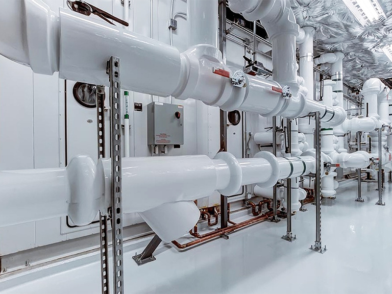 Proper installation of pipe filters