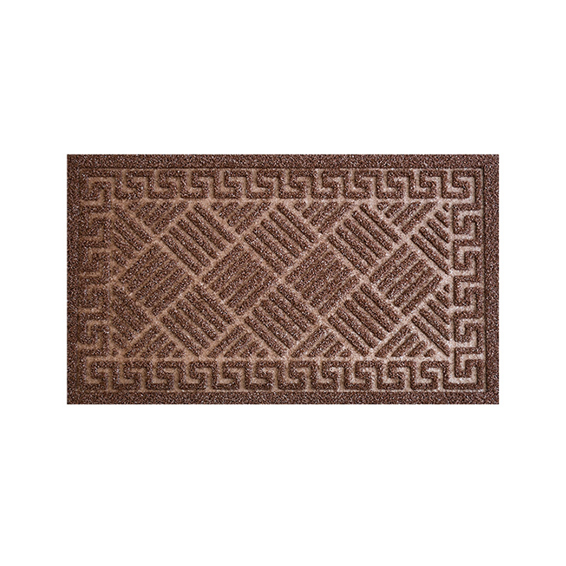 Outdoor Entrance Embossed PP Grass Mats Welcome Doormat