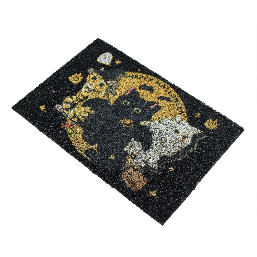 Welcome Synthetic Coir Mat Halloween Door Mat Entryway Decor Outdoor Mats Welcome Synthetic Coir Mat Halloween Door Mat Entryway Decor Outdoor Mats