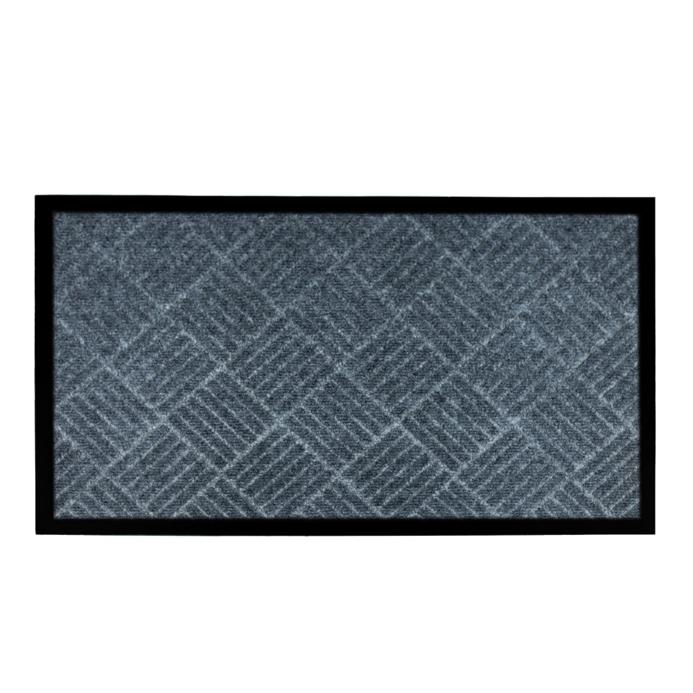 Embossed Entrance Welcome Polyester Front Door Mats