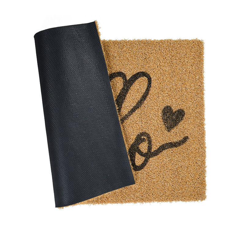 15mm Height Synthetic Coconut Coir Hello Front Door Mat 15mm Height Synthetic Coconut Coir Hello Front Door Mat