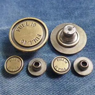 Introduction of clothing accessories denim buttons