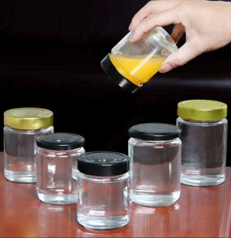 What are the common specifications for glass bottles?
