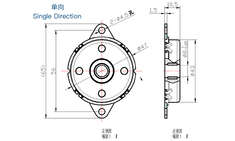 DA47A圆盘阻尼器