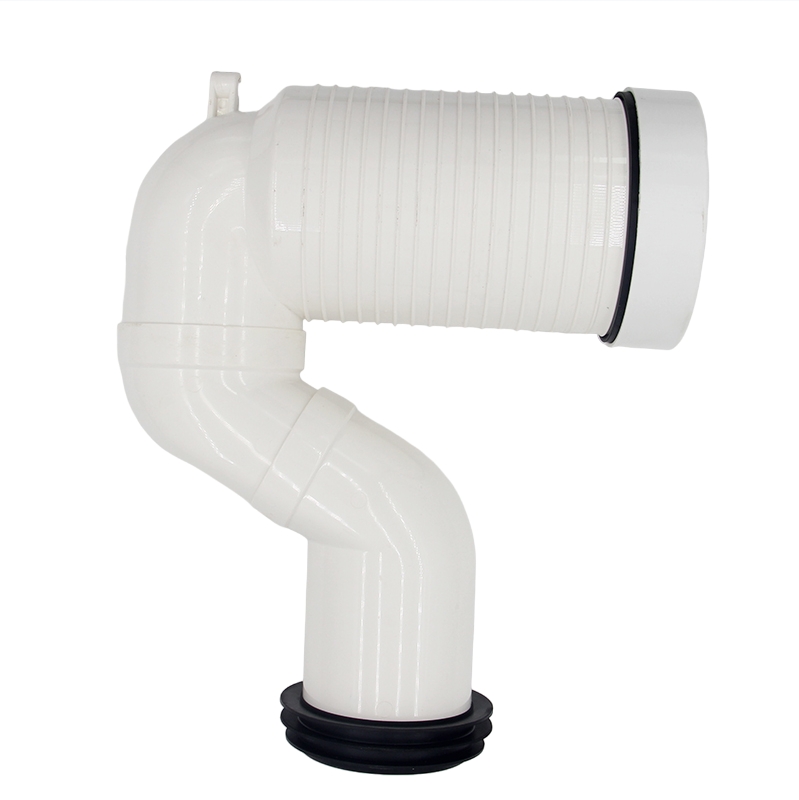 TP015- L Shape Elbow WC wall to floor pan connector
