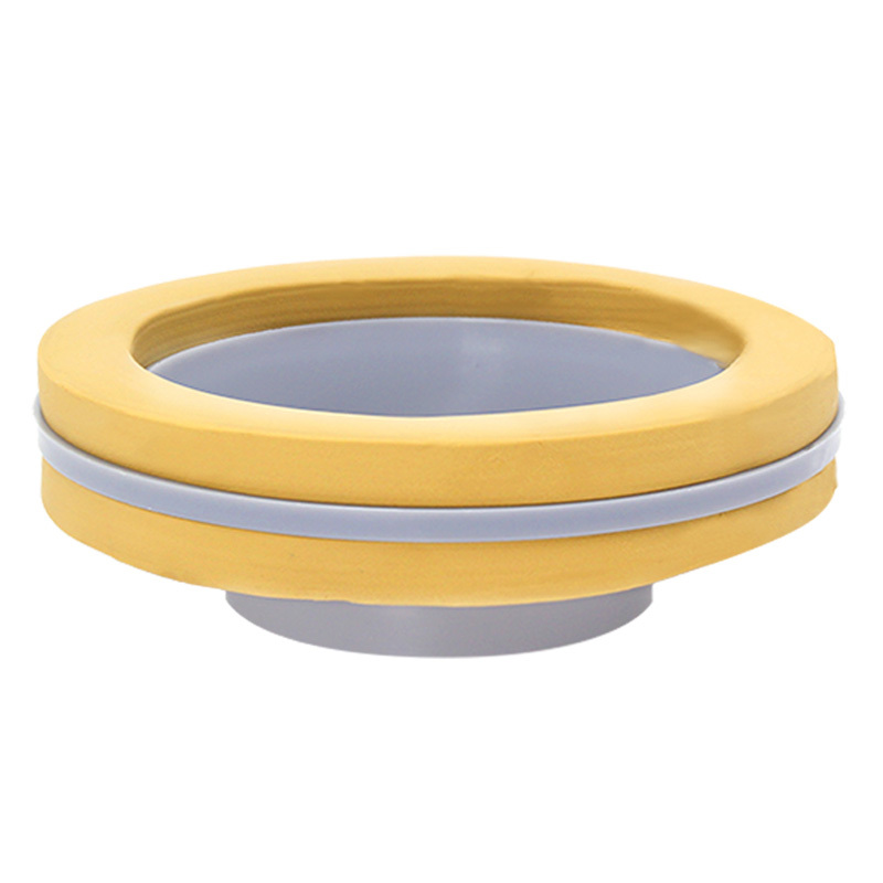 RHF209-  Double-layer yellow Toilet rubber seal ring