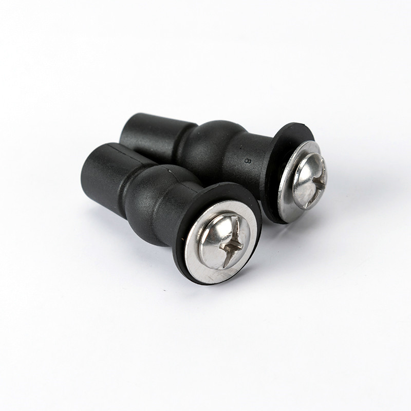 TW416- Toilet seat cover expansion screw- rubber nut (NBR+SS304 Screw)