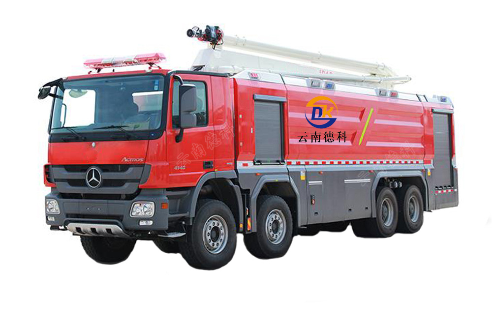長(cháng)鼻象18米舉高噴射消防車(chē)