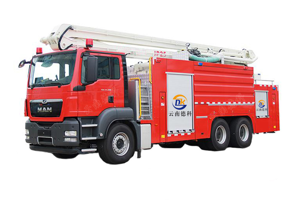 長(cháng)鼻象JP25米舉高噴射消防車(chē)