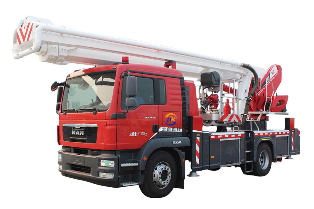 長臂猿DG32米登高平臺(tái)消防車講解