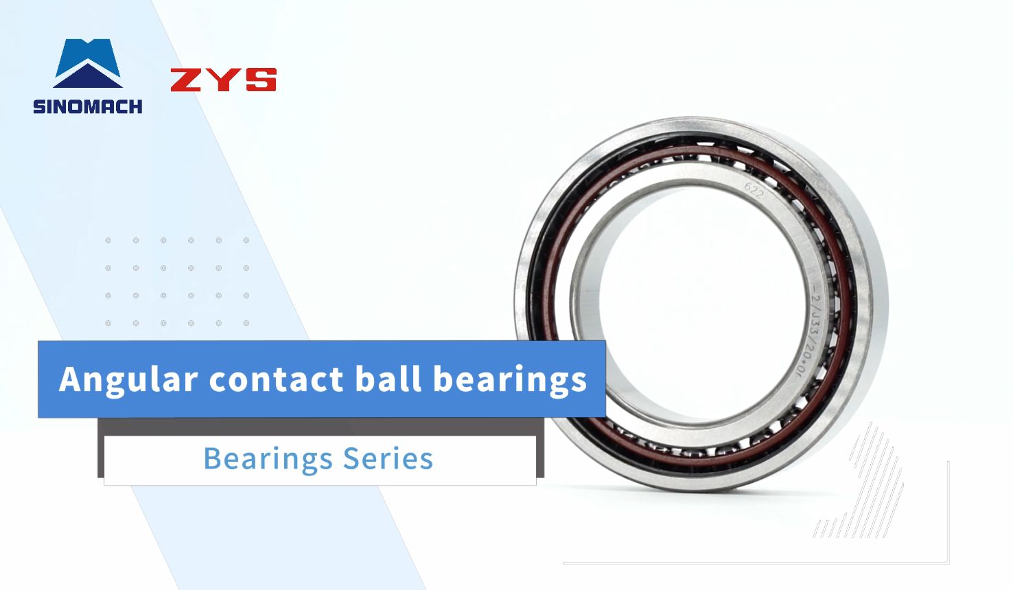 Angular contact ball bearings Angular contact ball bearings