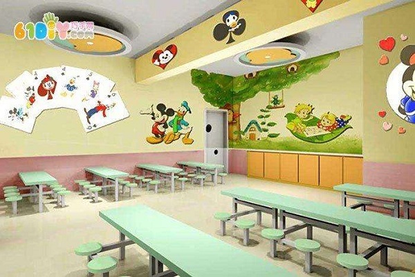 如何将冷色系巧妙的融入到幼儿园装修设计中