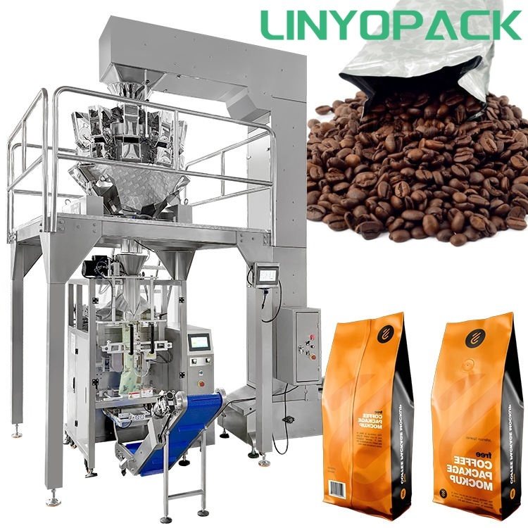 Roasted Coffee Beans Valve Bag Packing Machine