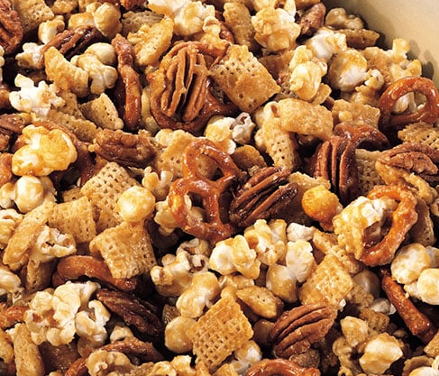 Corn snack pillow bag packing Solution