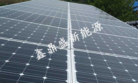 Solar module application case