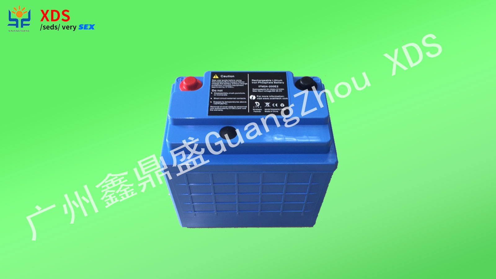 12.8V40Ah / 512WH LFP Battery (High Energy Density, No Communication with MOS