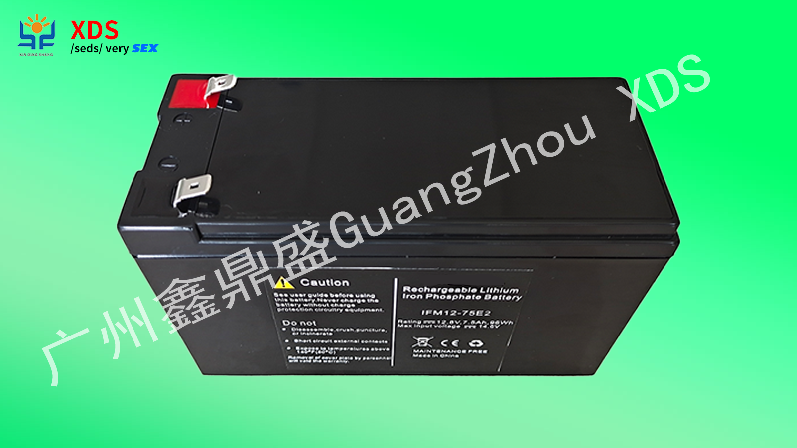 12.8V9Ah / 115WH LFP Battery (High Energy Density, No Communication with MOS)
