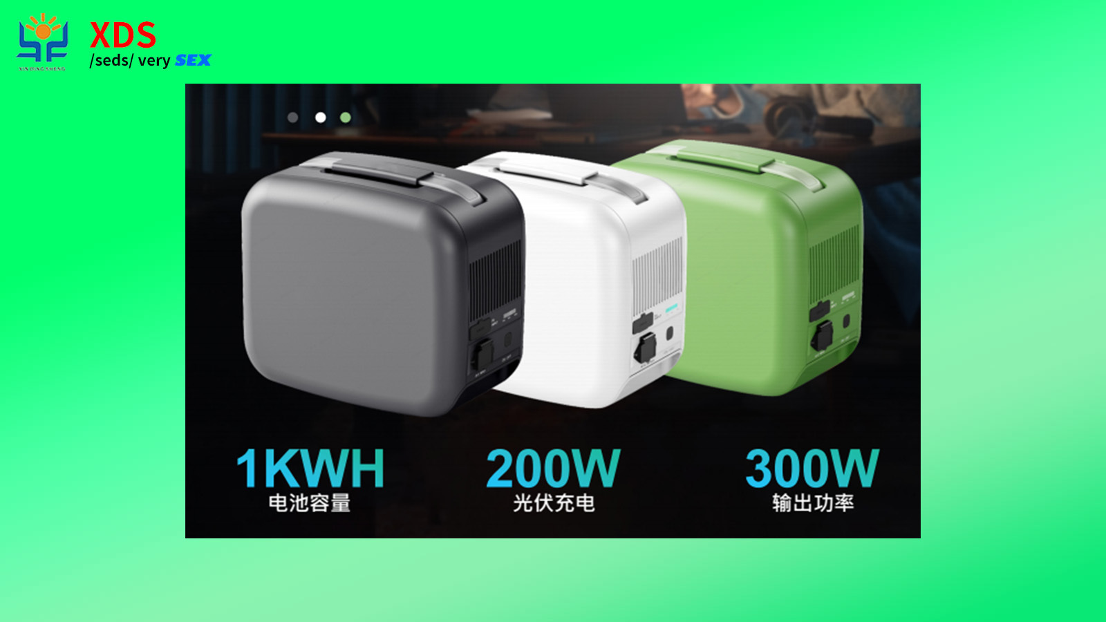 300W/1005Wh PORTABLE POWER STATION
