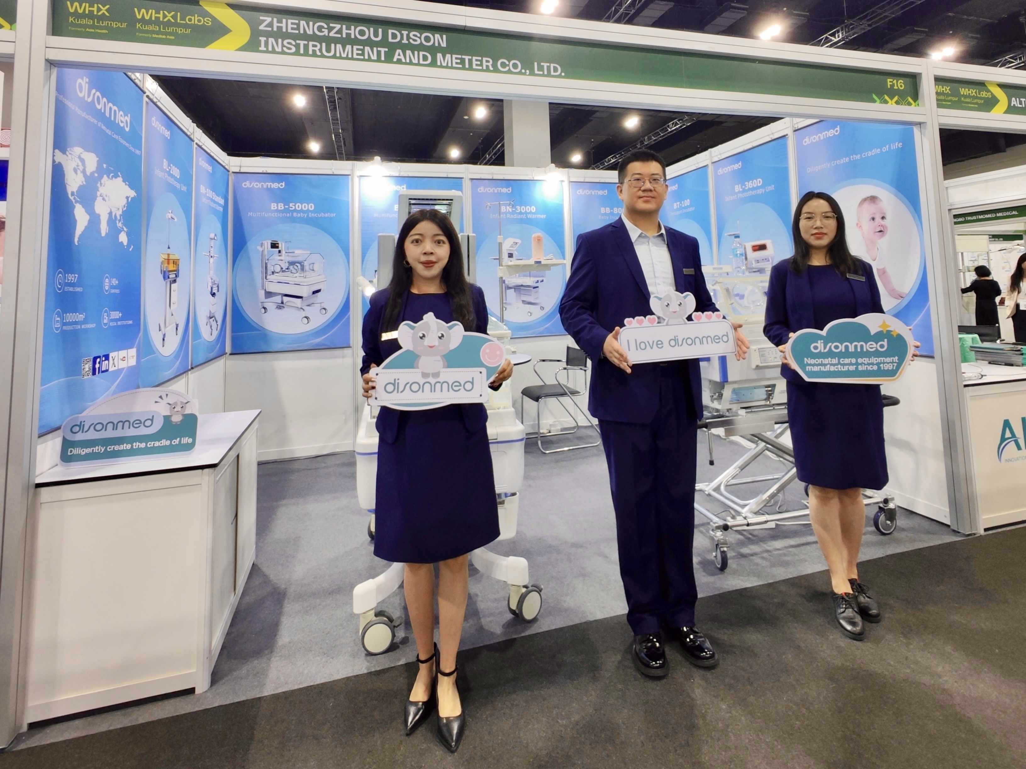 WHX Kuala Lumpur 2025 Day 2 Meet disonmed at F16