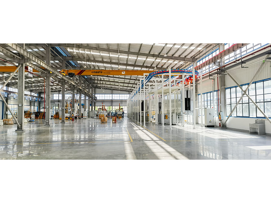 Complete set of automatic hot galvanizing production line