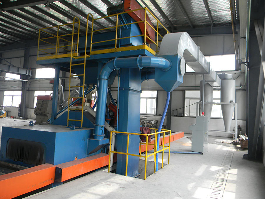 Environmentally friendly shot blasting machine