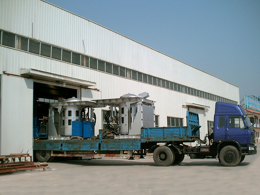 Luoyang copper processing plant ordered 3T copper melting furnace delivery