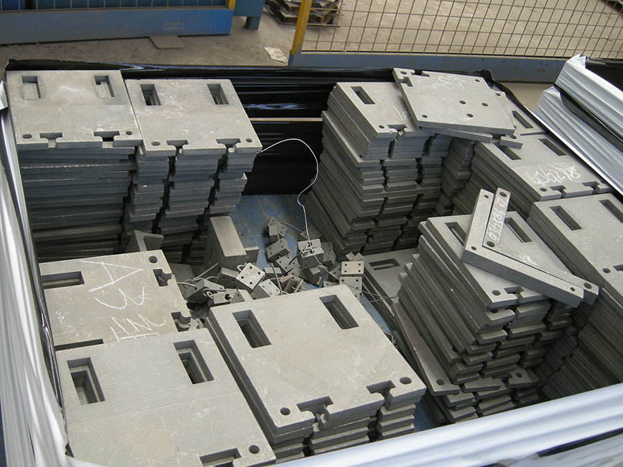 Steel structural parts