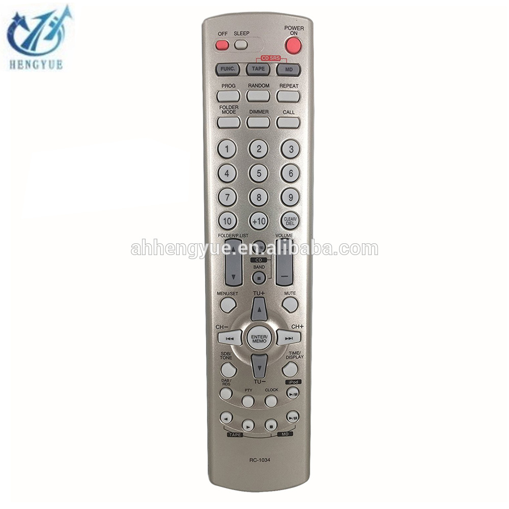 Top Quality IR remote control RC-1034 ForDENON Audio System Remote Control TV Fernbedienung