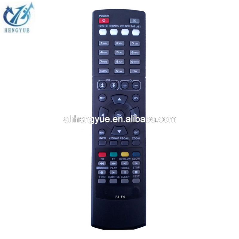 Durable LCD/LED/HDTV infrared universal remote controller 