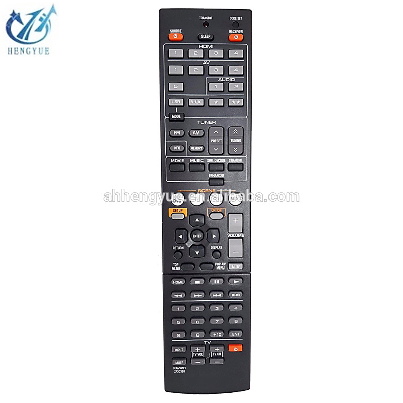 Hot Sale Universal Remote Control RAV491 ZF30320 FOR YAMAHA AV Radio Remote Controller