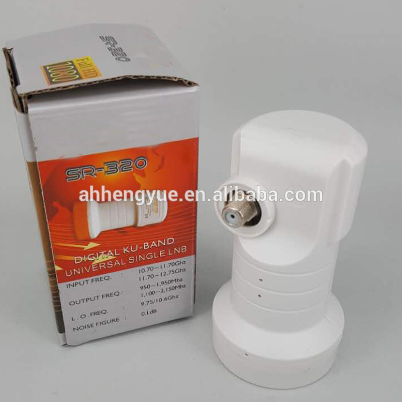 Super HD SR-320 Best Signal Digital HD Universal LNB Waterproof High Gain Low Noise Satellite Dish LNB 